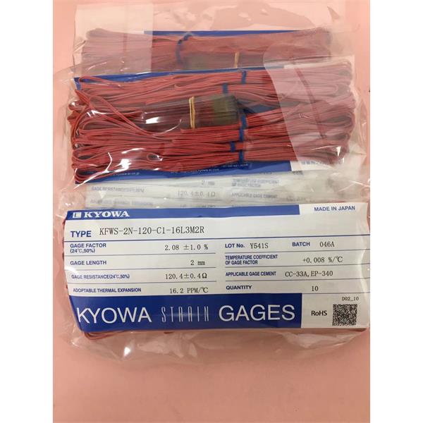 日本原裝進口KYOWA應變片KFGS-2-350-D17-23 R1M3