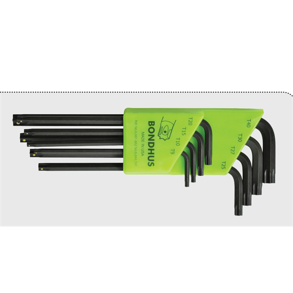 美國(guó)Bondhus波頓 短公制 六角 L 型扳手 單個(gè)25411