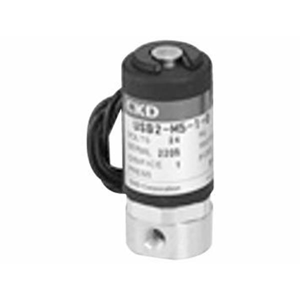 CKD喜開(kāi)理多種流體小型直動(dòng)式2通電磁閥USB2-M5-1-DC24V
