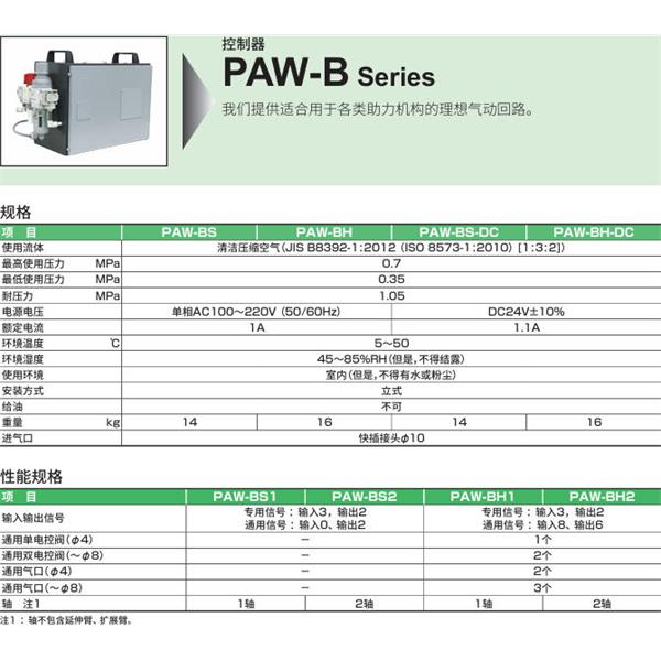 CKD喜開(kāi)理機(jī)械助力臂PAW-S-8-U